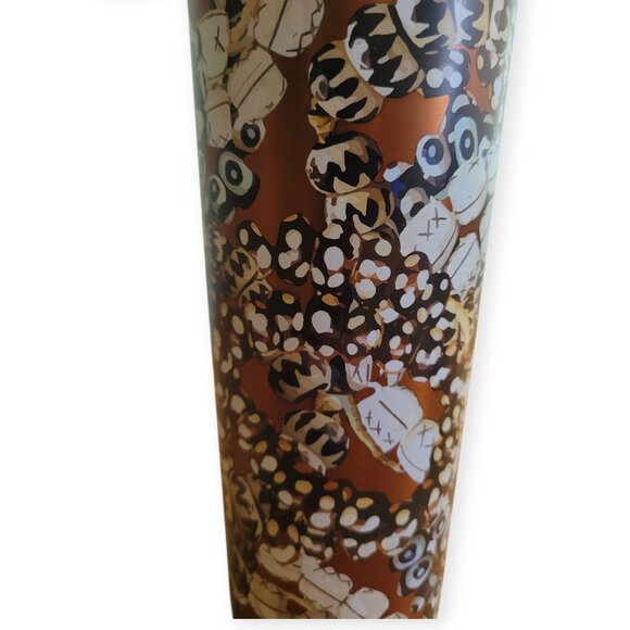 2025 Starbucks Batik Beads Cold Cup 24oz Stainless Steel NWT Limited Edition - Picture 5 of 8